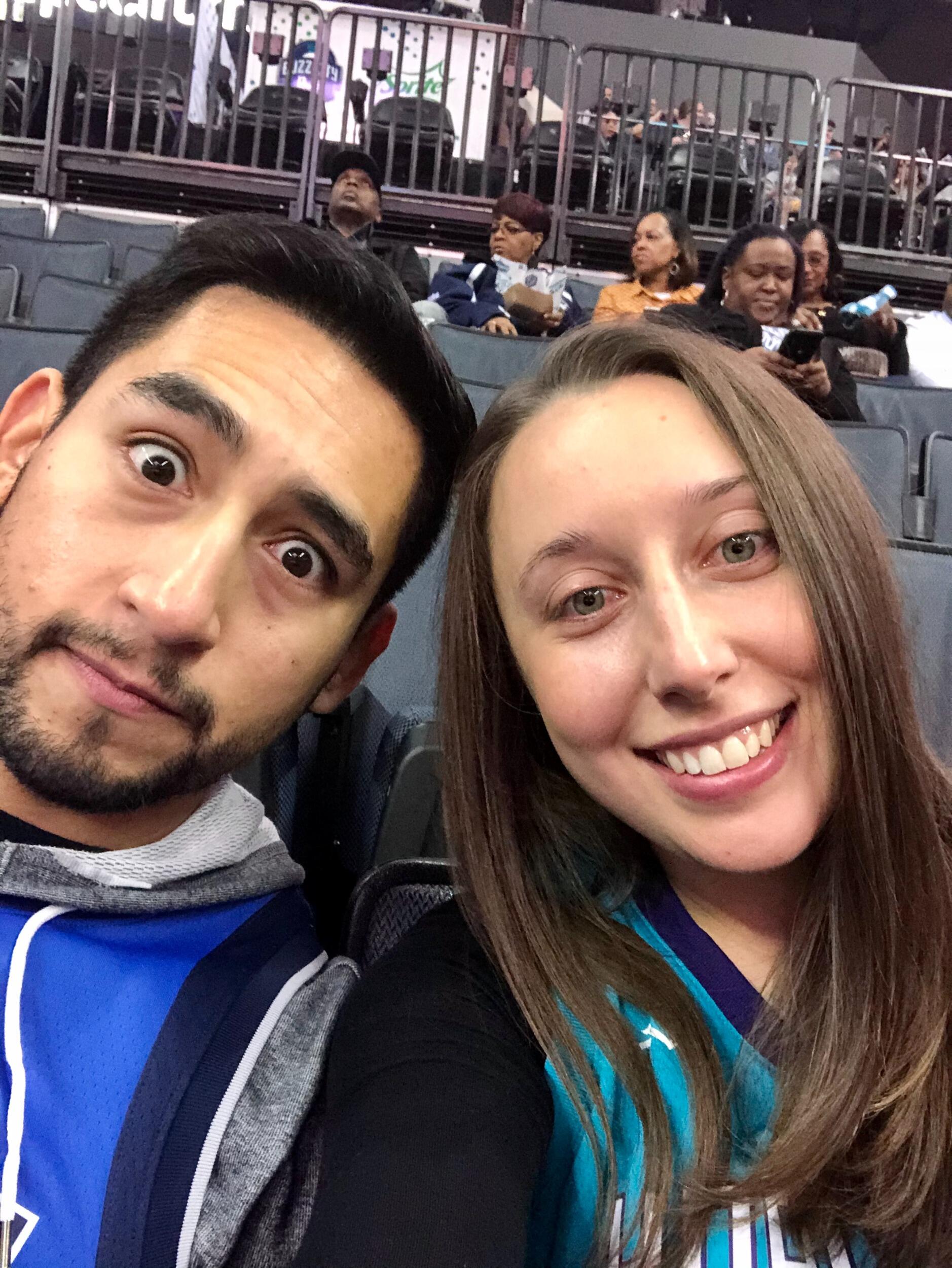 First of many Hornets vs. Mavericks games at Spectrum Center