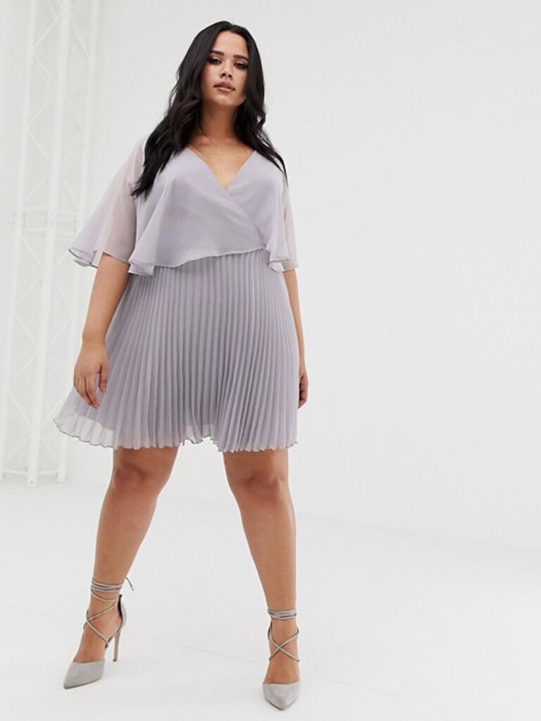 plus size short bridesmaid dresses