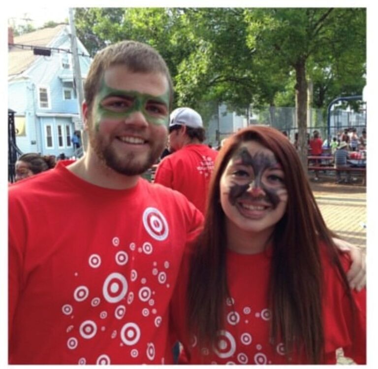 Shawna & Mac first met at Target, where they both worked.