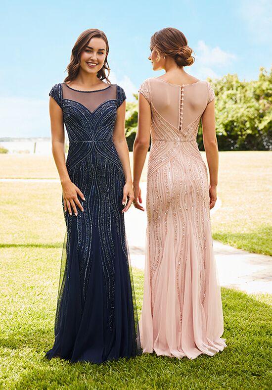 Adrianna papell platinum dresses sale