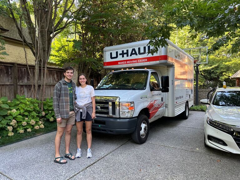 All packed up to move to Salt Lake City, UT