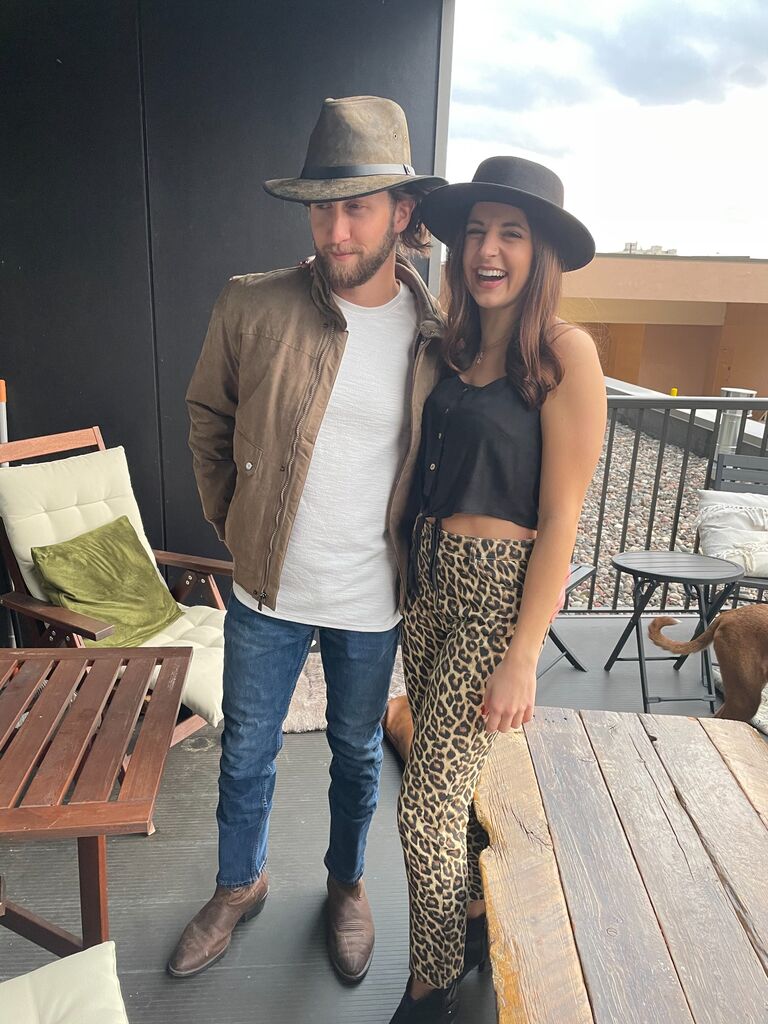 First Halloween - Bradley Cooper & Lady Gaga from "A Star is Born"