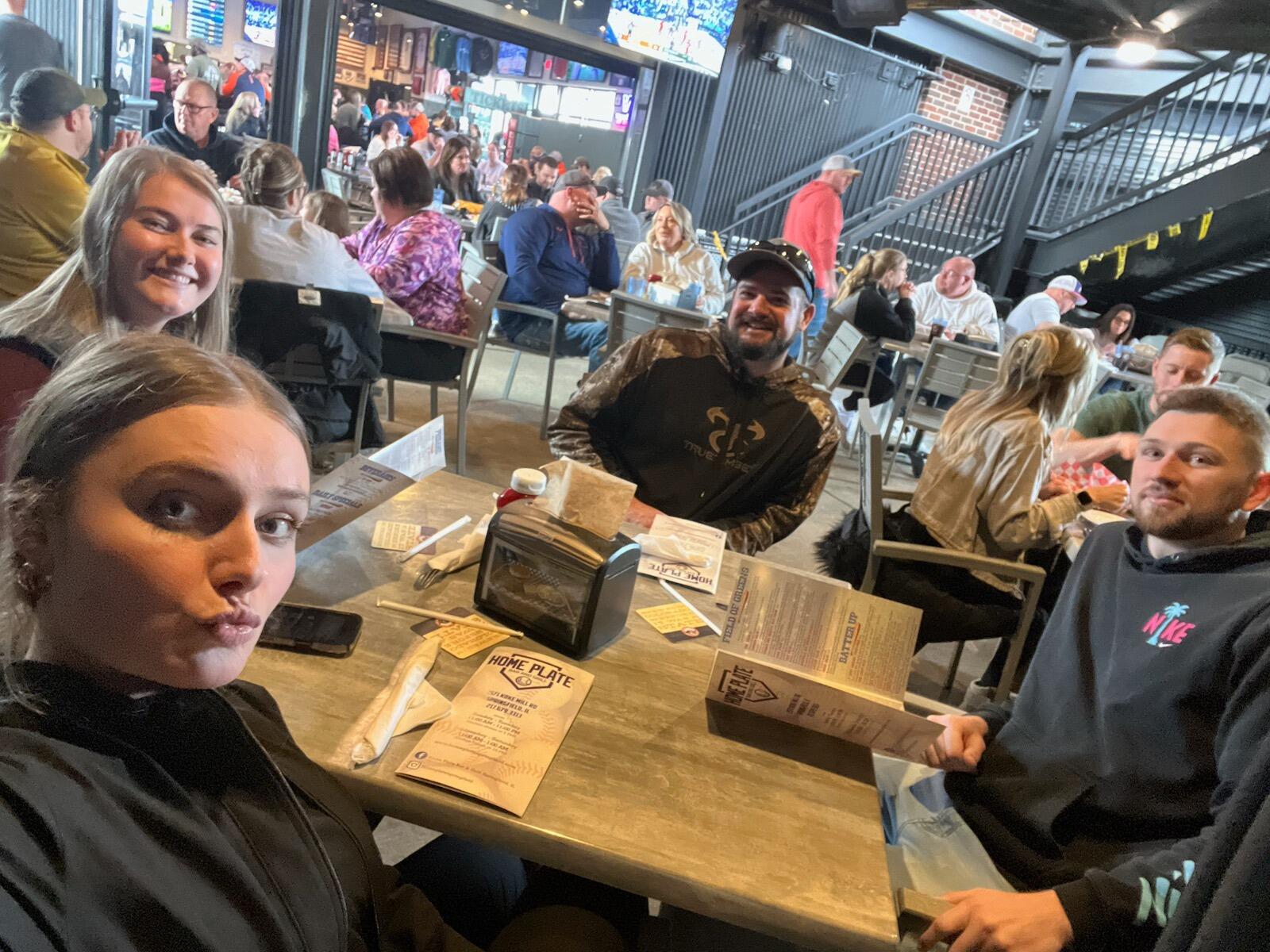 First double date with Haley and Riley to Springfield Illinois to get dad some Schlitz beer. 