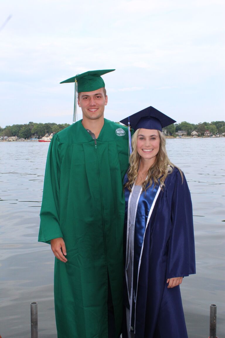 Graduated College!!! It took us forever to finally take pictures.