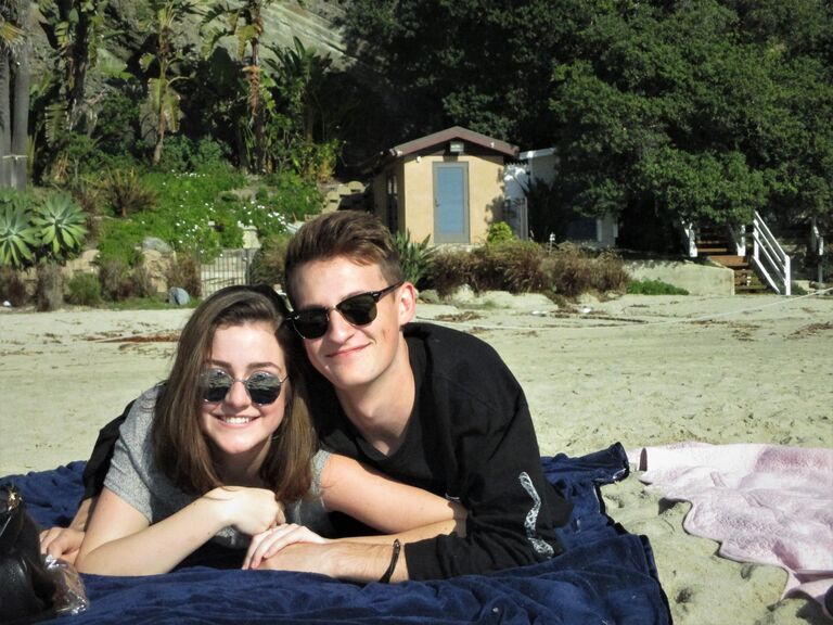 Amanda and Josh started dating on January 2nd, and this photo was taken shortly after.