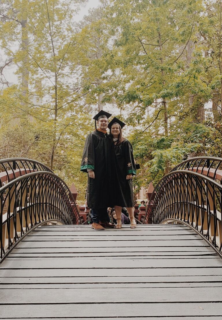 Emily and Nathan graduated together in May 2019 and headed off to New York City!