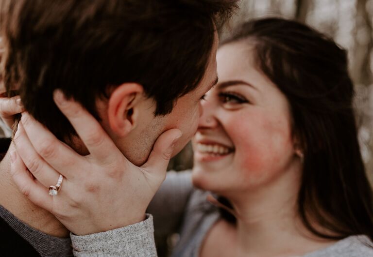 And from the most recent visit, some of our engagement photos
