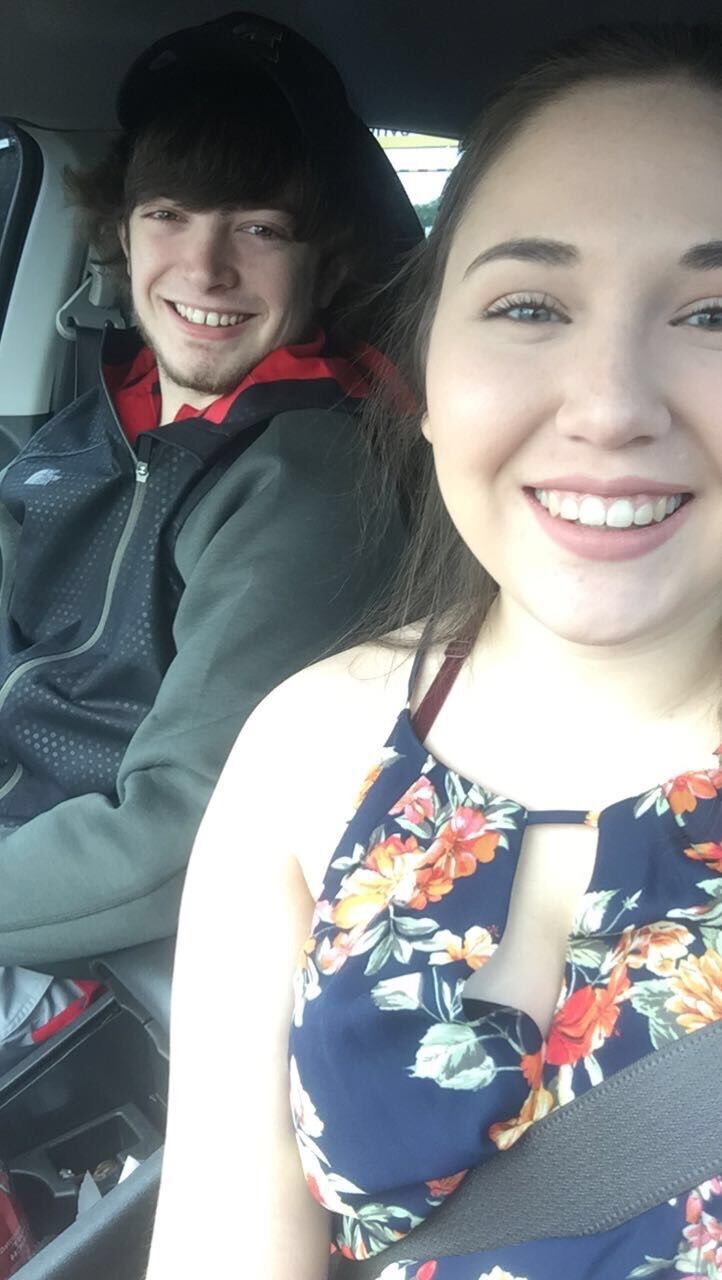First wedding together, about 6 months. (Also 7 years prior to the day of our wedding <3) 