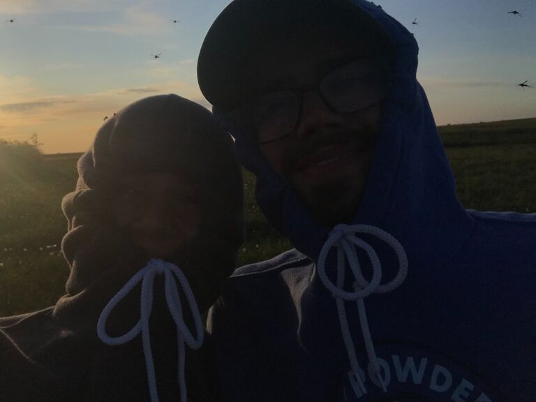 It would be a crime to talk so much about Alaska in the summer without mentioning the constant mosquito battles. Much blood was shed berry picking in the tundra. :')
