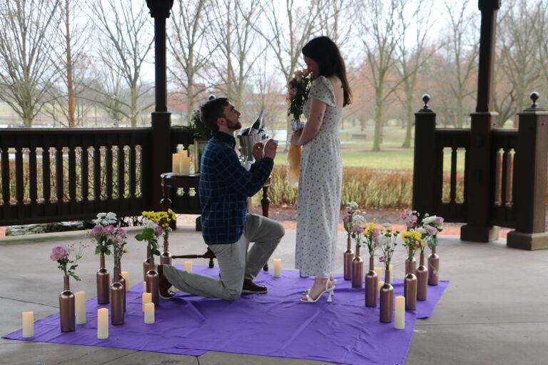 Chris proposes !