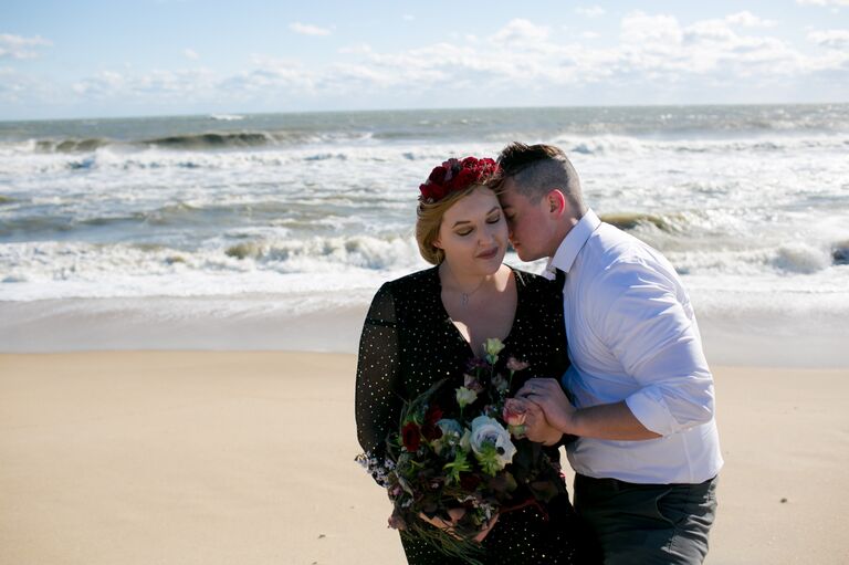 Due to the circumstances surrounding the pandemic and quarantine restrictions of 2020, Kevin and Tenn decided to elope then and celebrate with friends, family, and loved ones in the future. 

This was a private and intimate ceremony with only immediate family present.  

Kevin's late Pop-Pop, Carl Cassel, was able to watch Kevin and Tenn wed at the very spot his family used to vacation, shortly before he passed. 