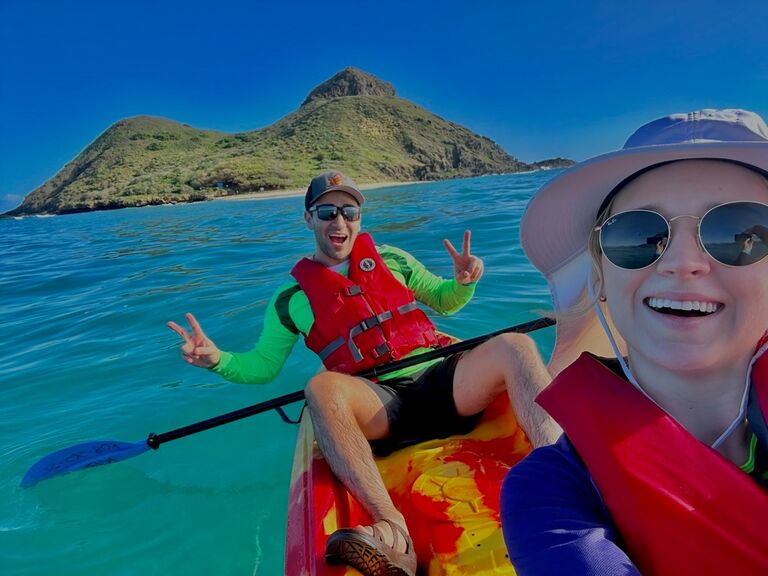 Kayaking the Mokes! A wonderful week spent with Mike's family. 