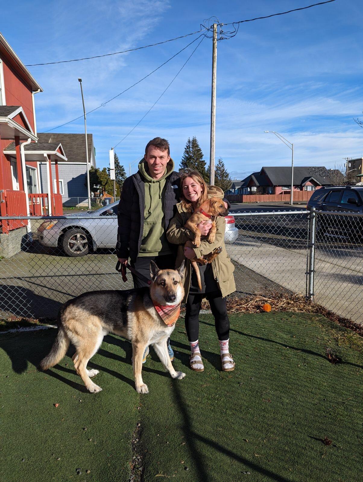 Aberdeen, WA

Adding a new member to our family, Maizy. 