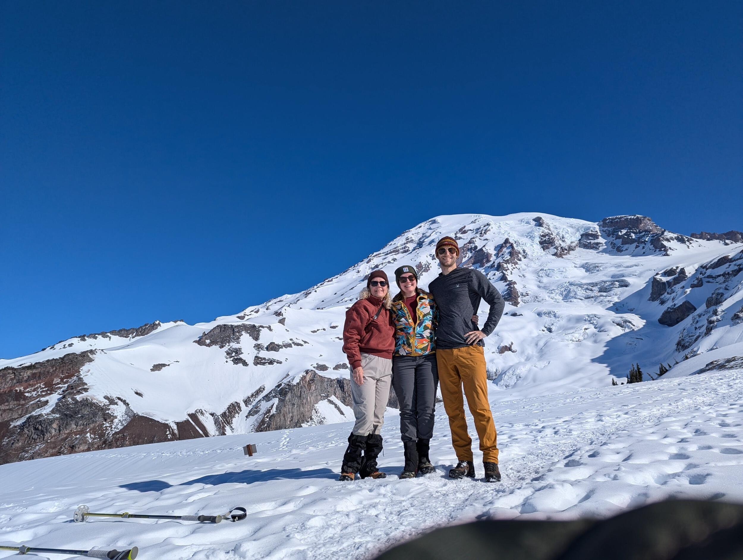 Year of Rainier: Linnea and Chris visit Tahoma five and six times, respectively