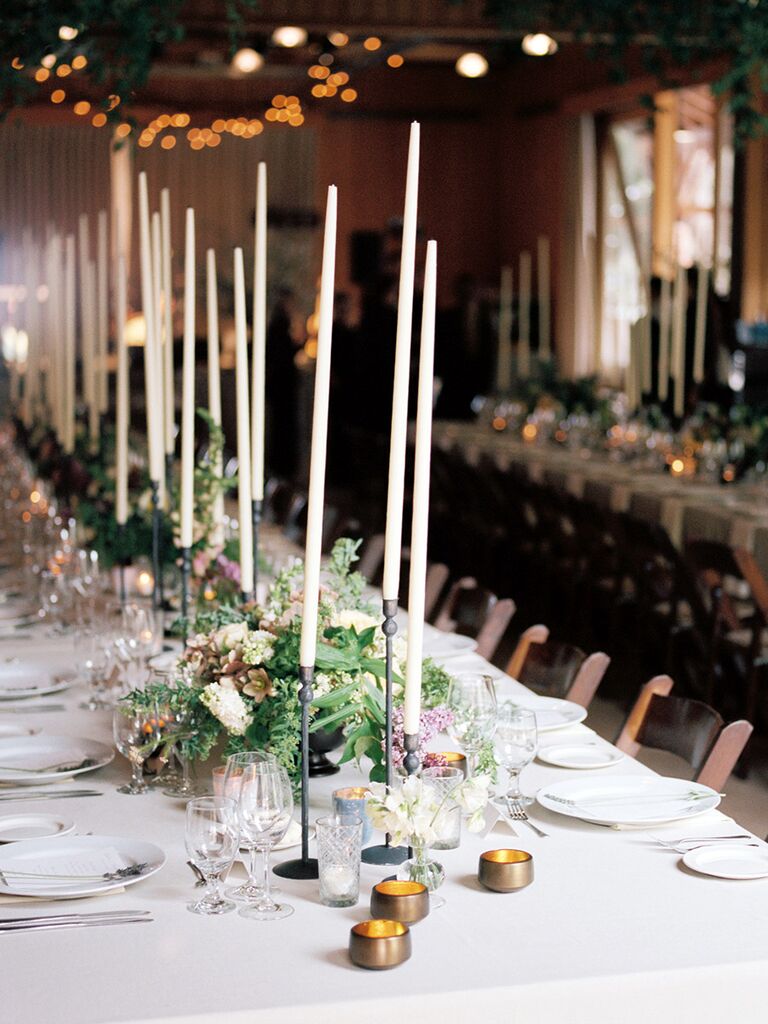 Stunning Tall Centerpieces for Wedding Receptions