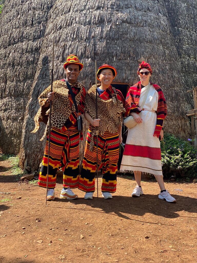 And cultural appreciation at one of Ethiopia's ethnic groups that live high up in the mountains. 