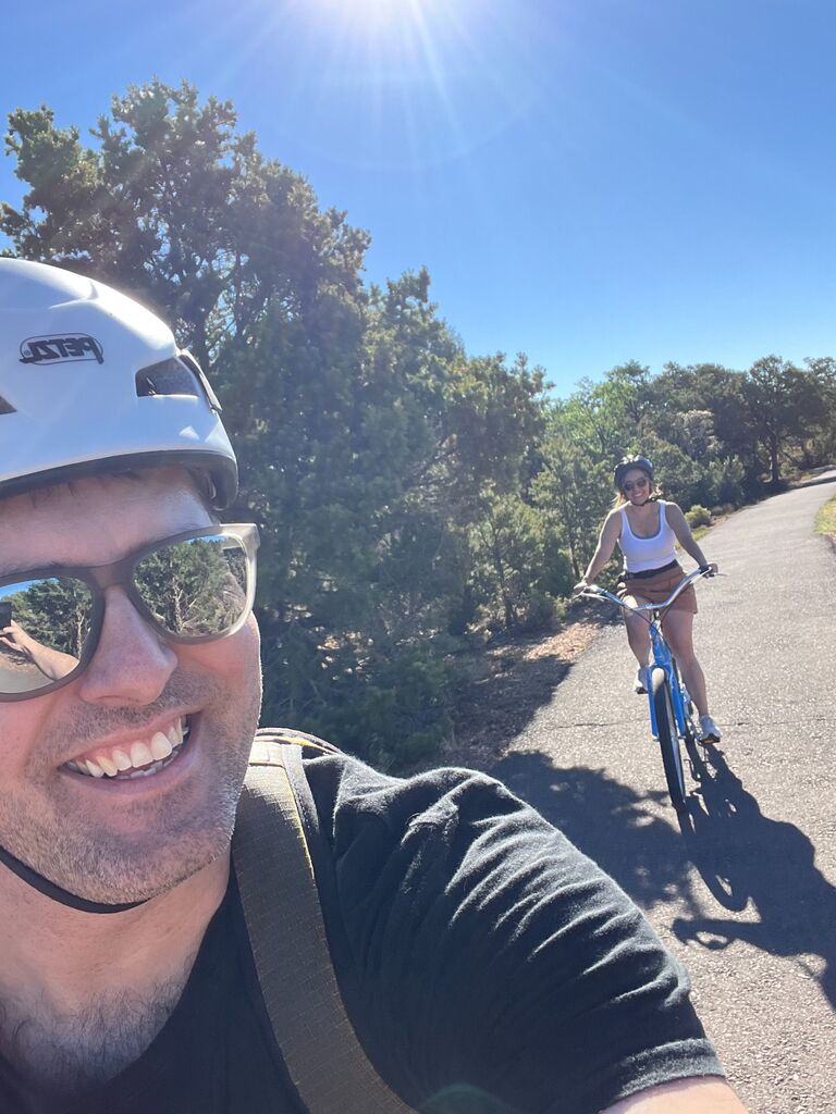 Grand Canyon, AZ. Biking is the best way to see the Grand Canyon!