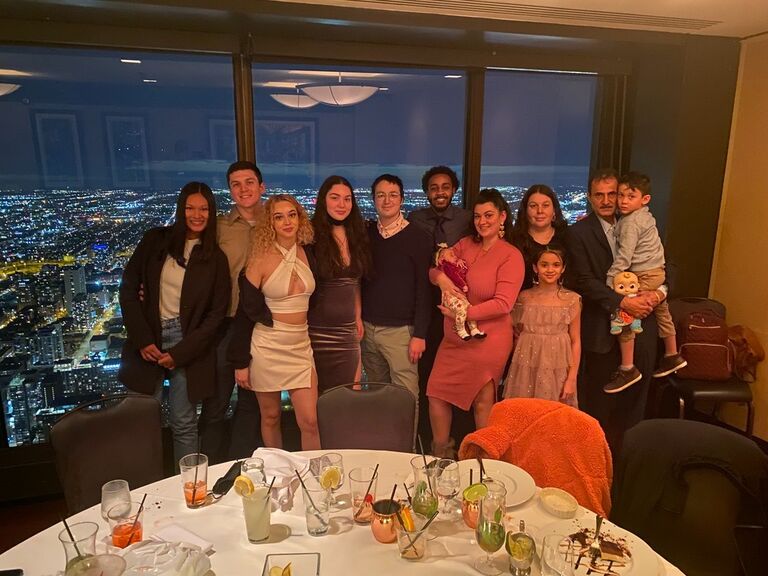 Dinner at the Signature Room in the Hancock