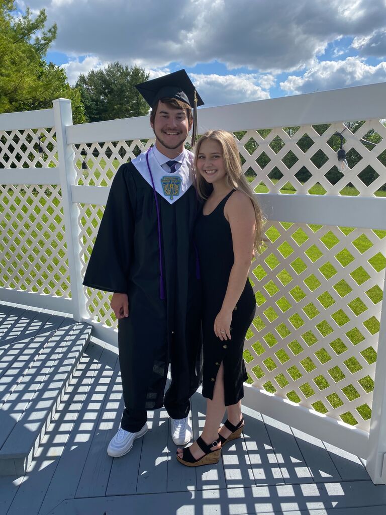 Jamies high school graduation day. 