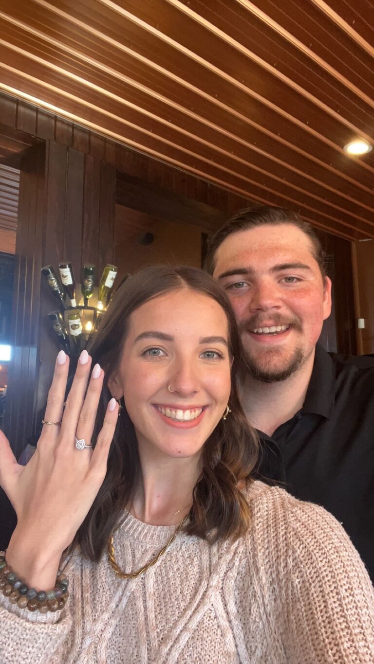 He proposed, and I said YES!