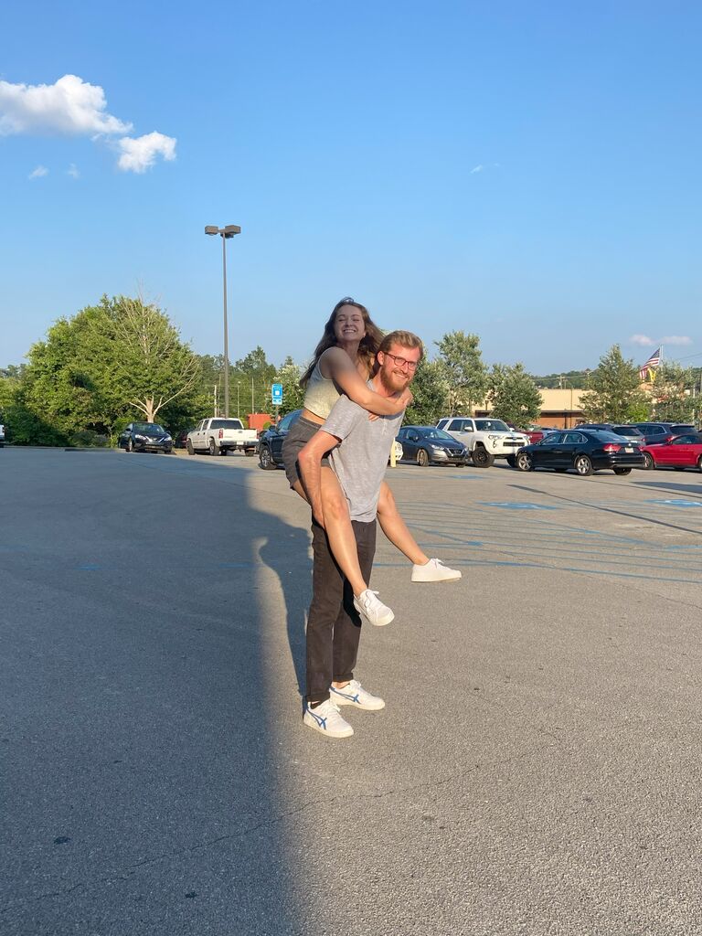 Life with him is so much fun. His hopeless romantic spirit makes spontaneous date nights a blast!