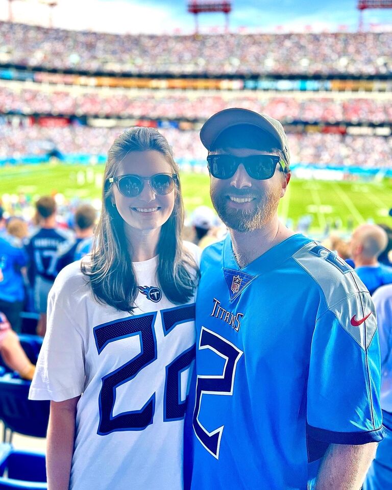 Nashville, Tennessee - first Titan's game