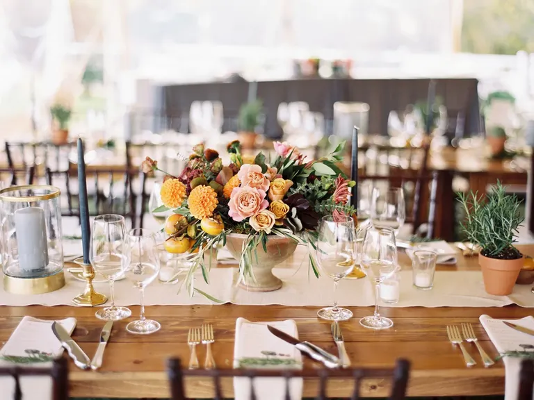 Wedding reception tables, taylor swift themed wedding
