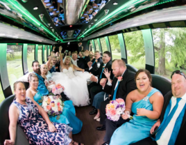 MotorToys Limo & Party Bus wedding transportation in Dayton, Ohio