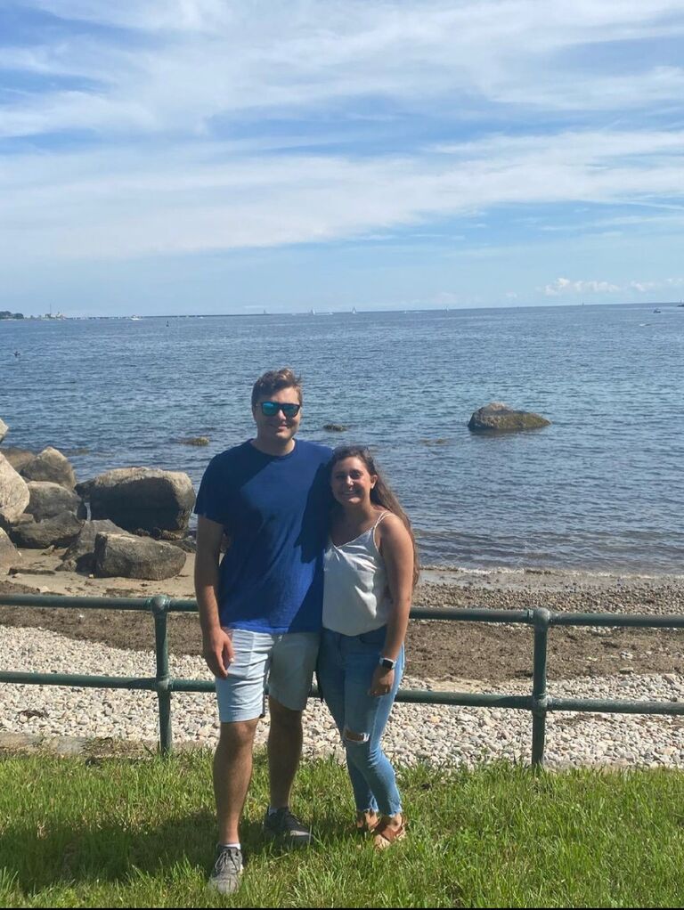 Move-in day to our first apartment together in Beverly :)