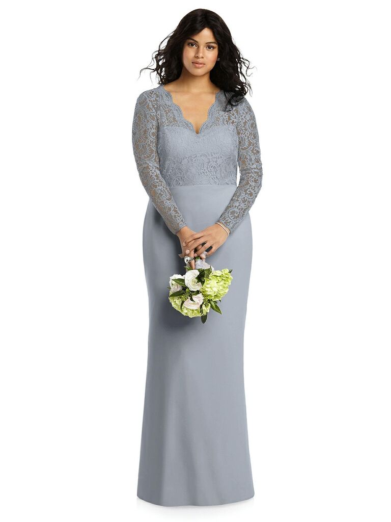 plus size white bridesmaid dresses