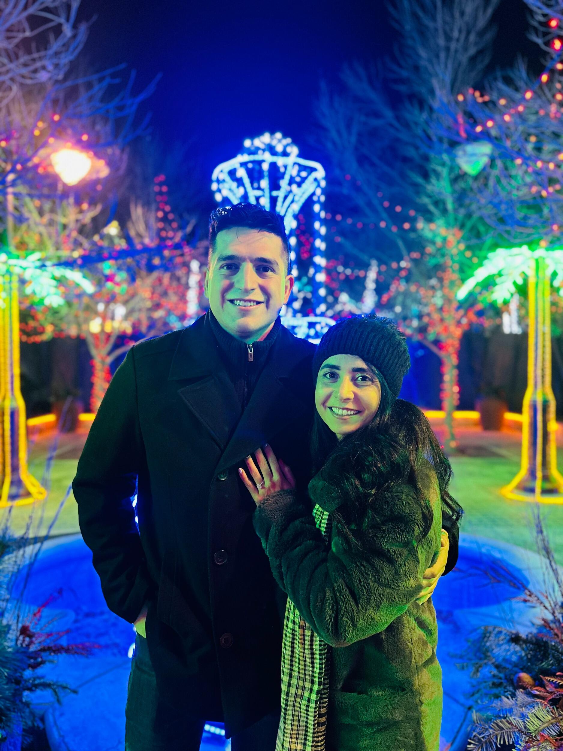 He PURPOSED!!!! 
