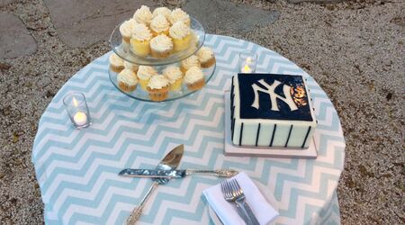 Panny Cakes: Yankees Cake/Cupcakes