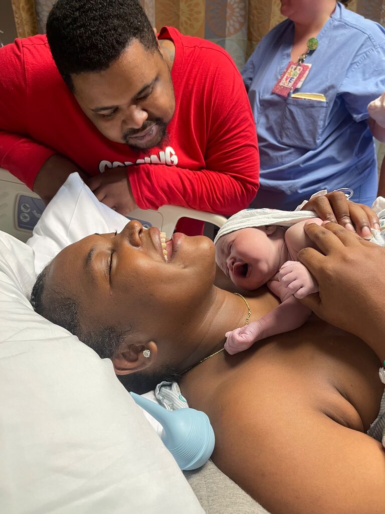 This day became one of our greatest love stories , a blessing that was worth treasuring forever. A memory we get to share together. Our first child , our beautiful daughter.
 Denver has arrived into this world. The start of a new journey that we get to share together. 