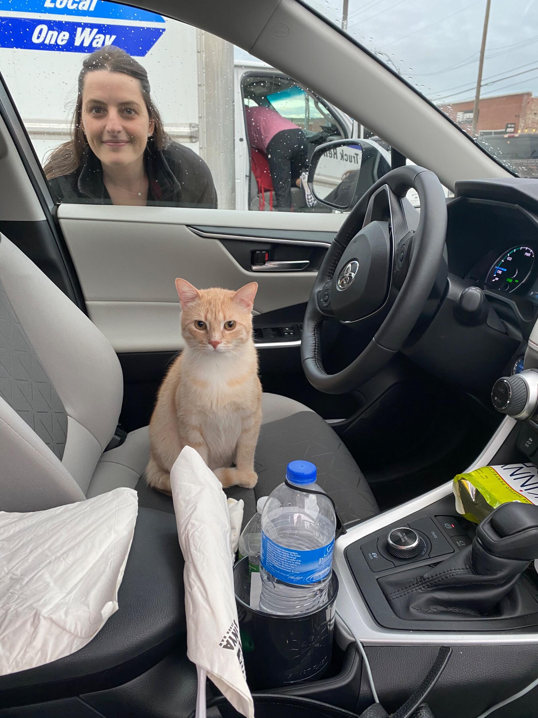 A few days after graduation, we hit the road on a 4-day cross country move to Boston!