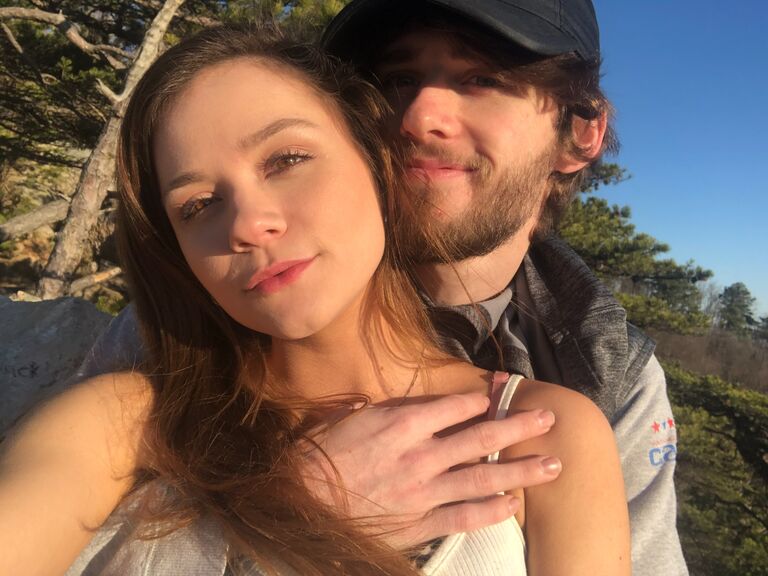Hiked up Sugar Loaf mountain together! 