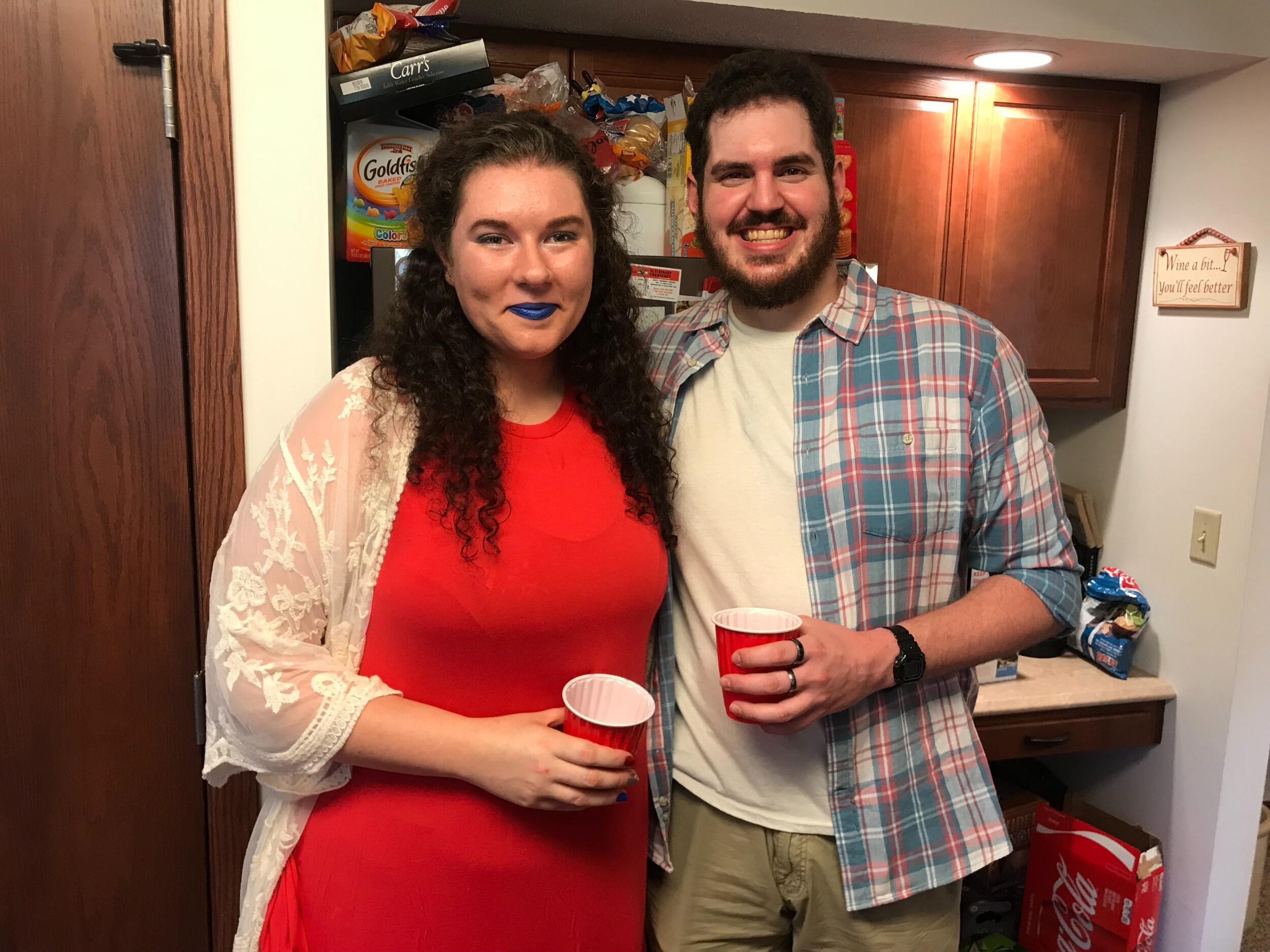We went over to Sammi and Stephen Lowery's for a fun, socially-distanced BBQ.