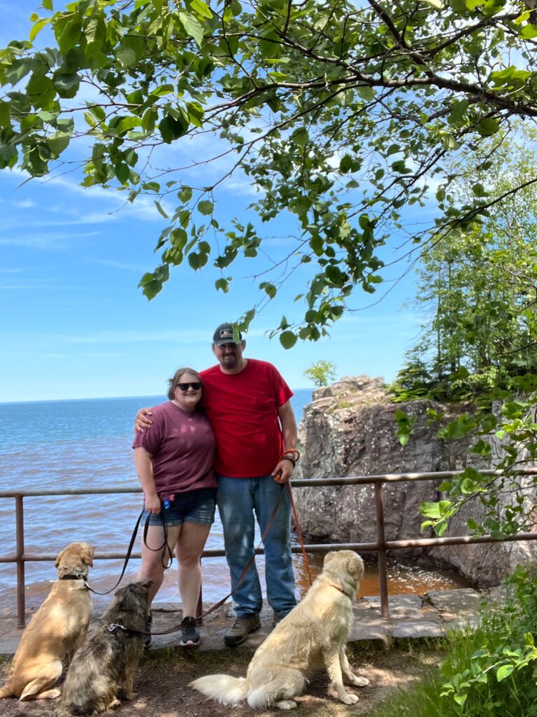 We started a tradition of taking a trip to Gooseberry falls to celebrate our years together. This marked 1 year officially together! 