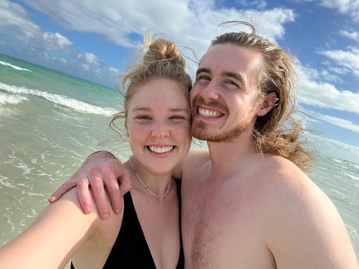 Jeff and Elizabeth have been dating for three years.