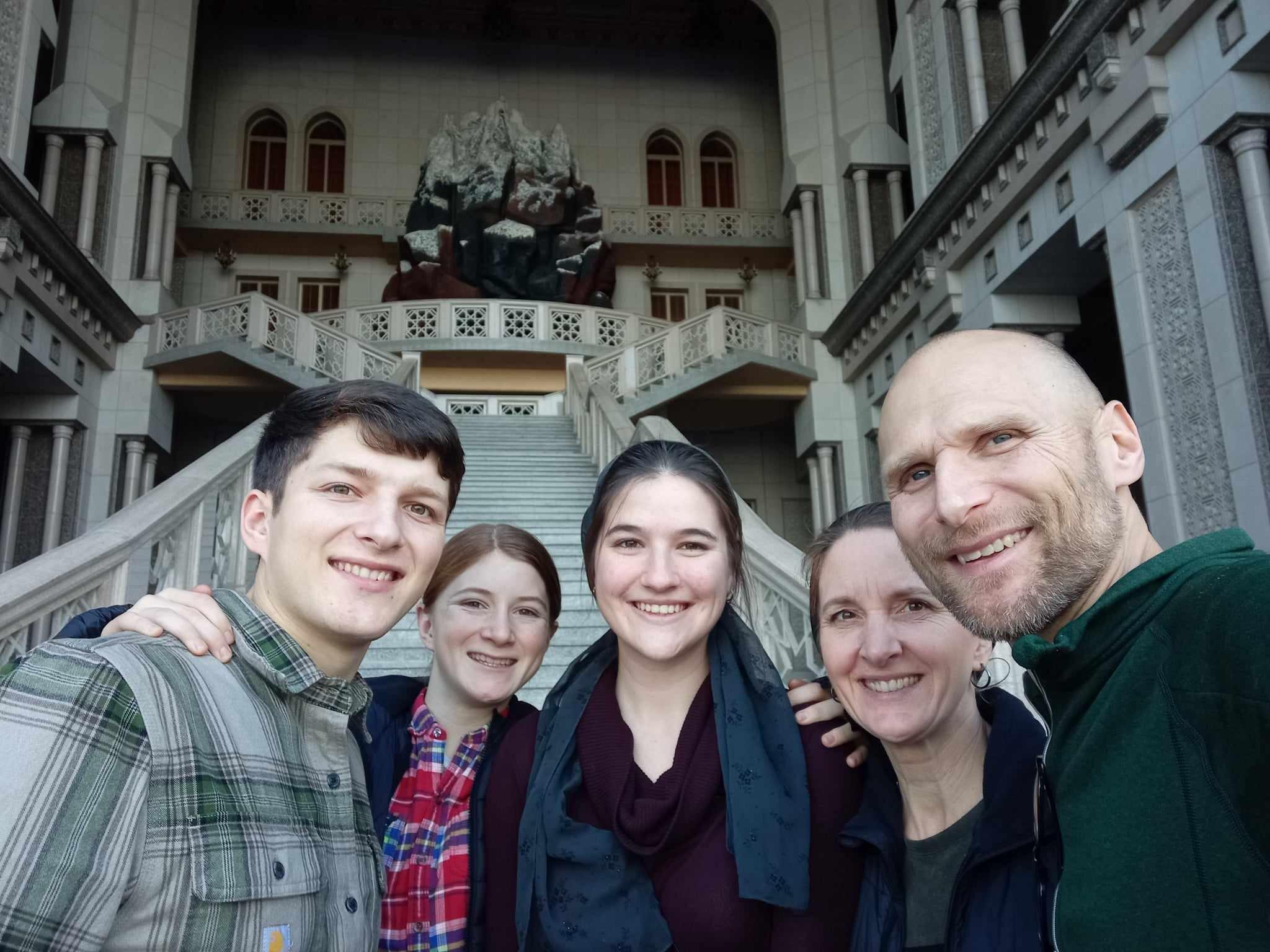 Hannah and Ethan visited Ethan's parents and Elise in Tajikistan!