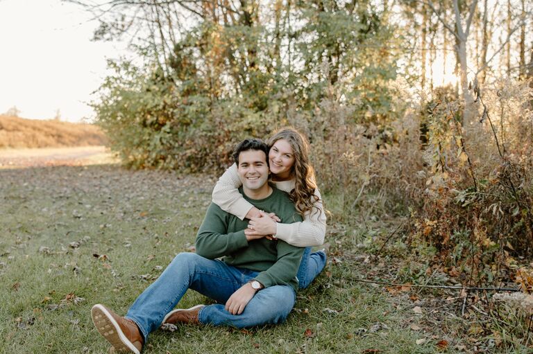 FOREVER     
Dom, Lisa, and their dog Mack are looking forward to forever together and cannot wait to celebrate with you all on September 20th!
