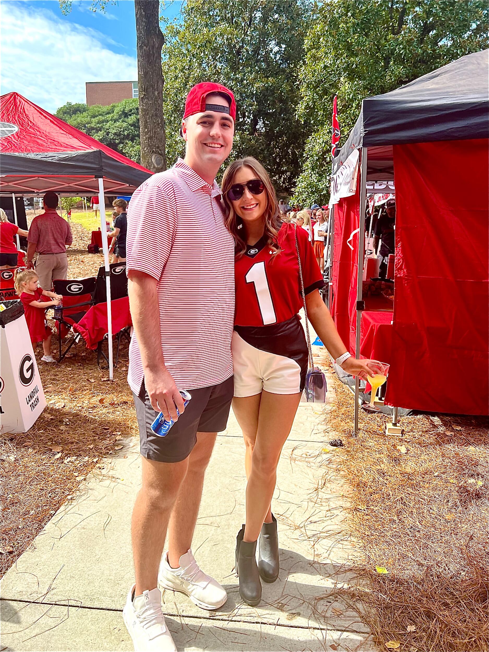 You can always find us cheering on the DAWGS!