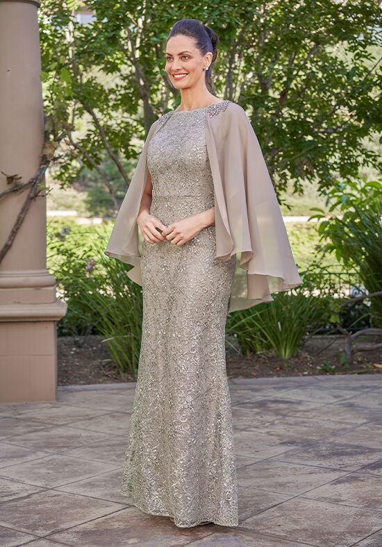 champagne mother of the bride dress