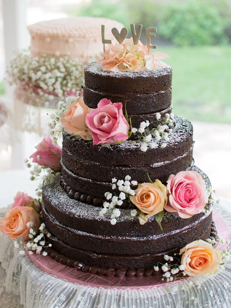 Tasty Chocolate Wedding Cakes