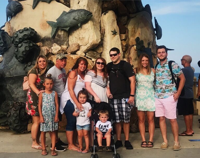 Our first family vacation together to Virginia Beach! This is Savannah's favorite place to be! 