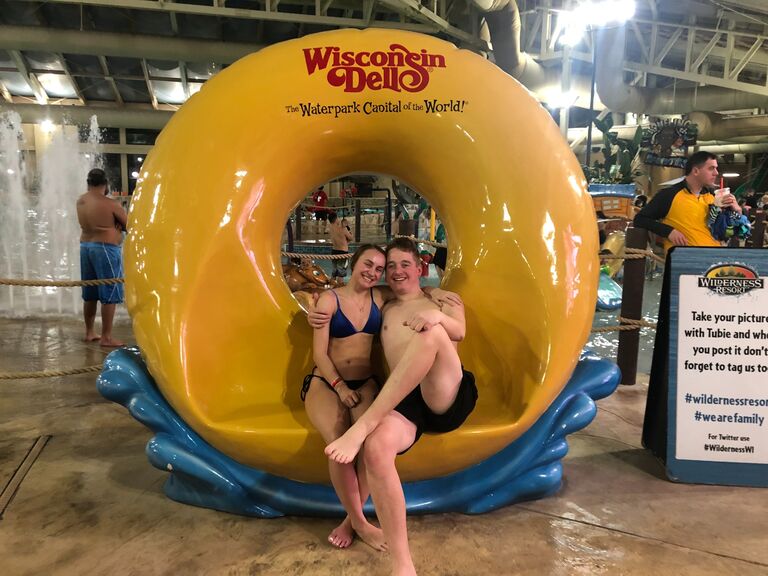 Our first trip to Wisconsin Dells with many of our amazing friends.