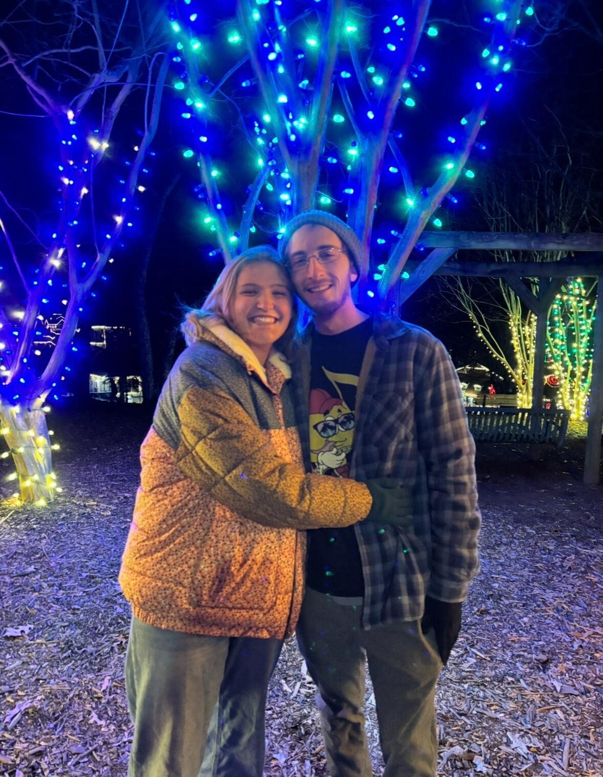 Our New Years' trip to Helen, Georgia. This is when we finally told each other we loved each other (Maegan said it first).