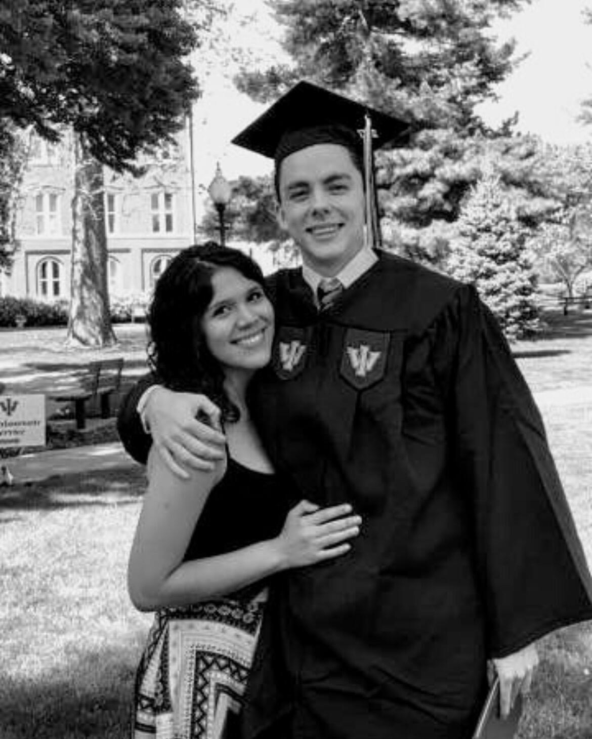 The start of Marisol and Trey’s relationship began during the start of Trey’s final year at Iowa Wesleyan 