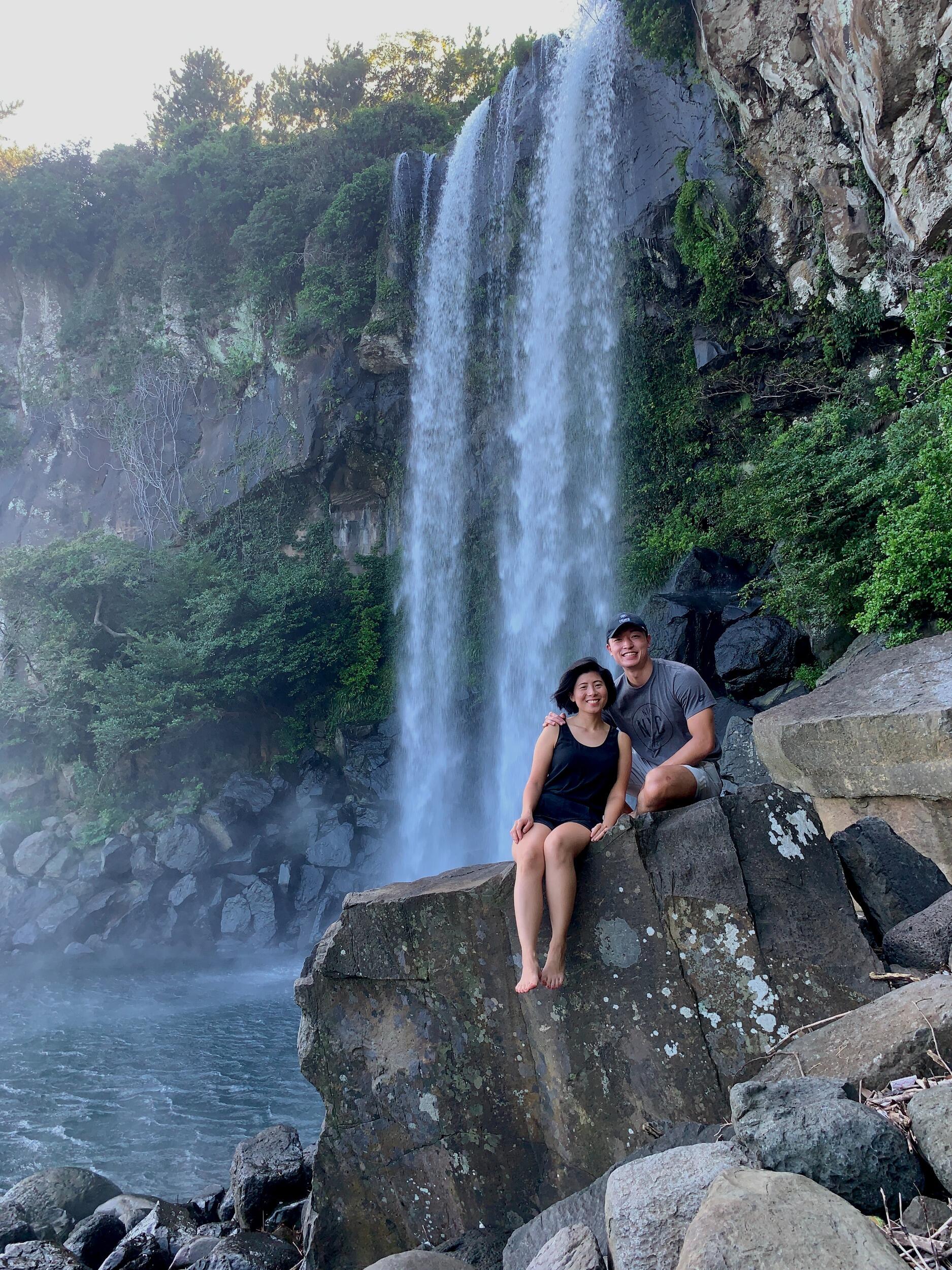 Jae and Emily in Jeju 