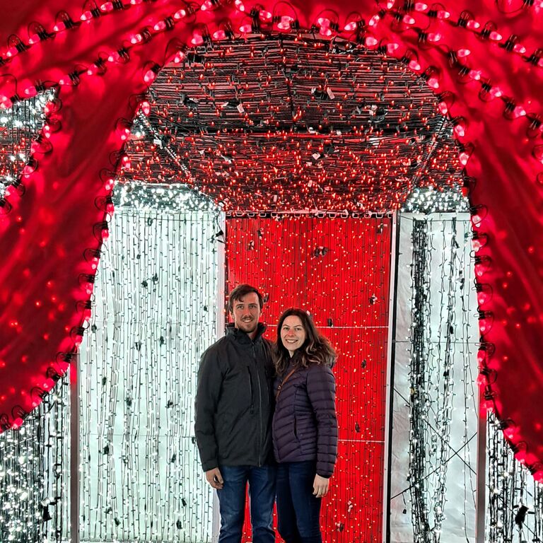 At the Magic of Lights in Ottawa