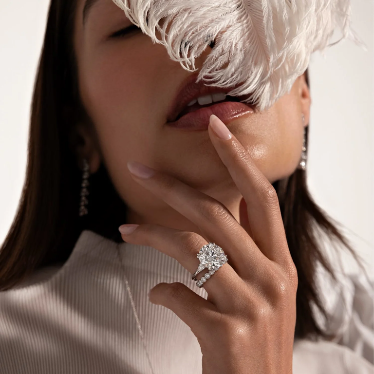 Jean Dousset engagement ring